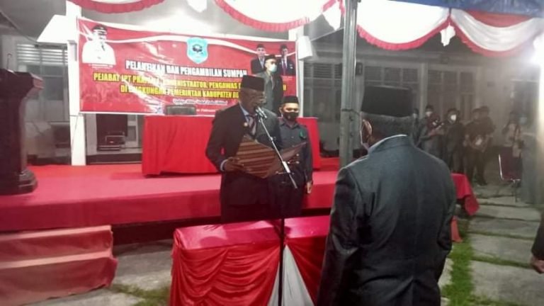 AMINUDIN KEMBALI DILANTIK JADI KADIS PUPR BUTENG