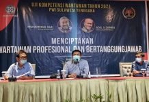 53 WARTAWAN SULTRA DINYATAKAN KOMPETEN SETELAH UKW