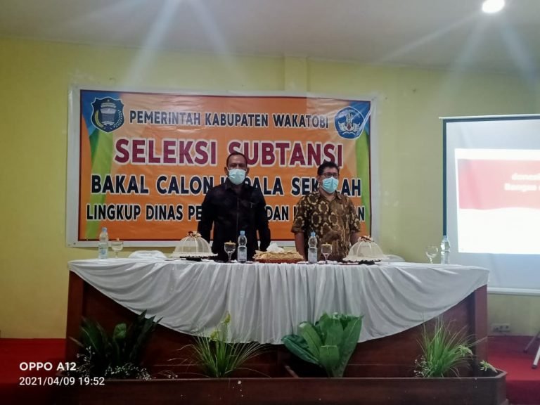 DIKBUD WAKATOBI GELAR  SELEKSI SUBTANSI BCKS