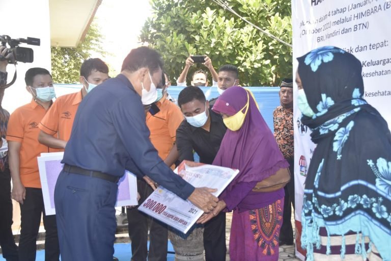 DINAS SOSIAL BUTUR SUKSES SALURKAN DANA BST