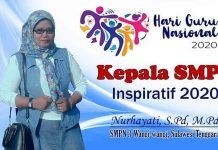 SMPN 3 WANGI-WANGI DAN “SEJUTA PRESTASI” DI TANGAN NURHAYATI