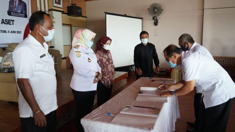 KPK GELAR RAKOR DAN MoU PENERTIBAN ASET BERSAMA PEMKAB WAKATOBI