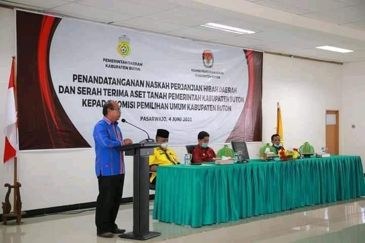 KPU BUTON SEGERA REGISTRASI ASET KE PUSAT