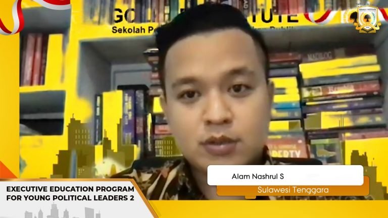PEMUDA ASAL BAUBAU JADI PESERTA TERBAIK EXECUTIVE EDUCATION PROGRAM FOR YOUNG POLITICAL LEADERS