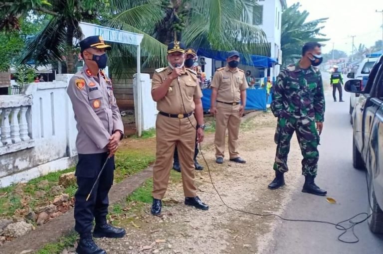 BANYAK WARGA TERINVEKSI COVID-19, WABUP BUTUR SOSIALISASI PPKM
