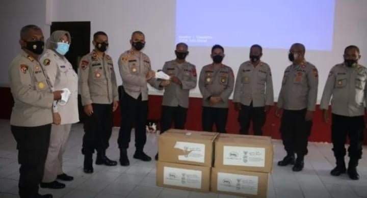 PORLRES BUTON SALURKAN RIBUAN MASKER