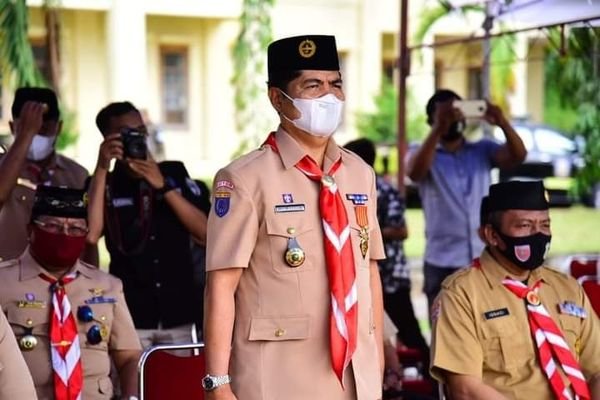 PEMKAB BUTON GELAR PERINGATAN HUT KE-60 PRAMUKA