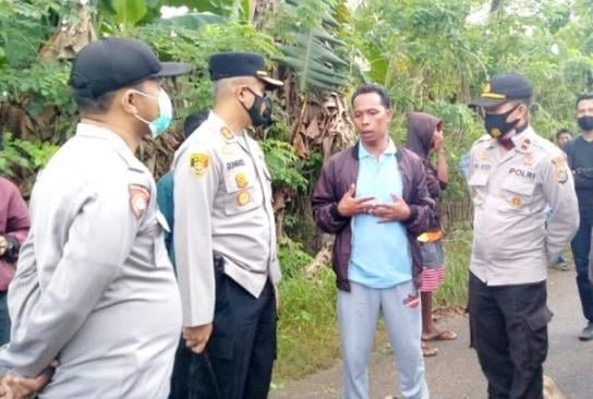 KAPOLRES BUTON IMBAU MASYARAKAT DESA GUNUNG JAYA DAN SAMPUABALO, JANGAN TERIMA BERITA HOAKS