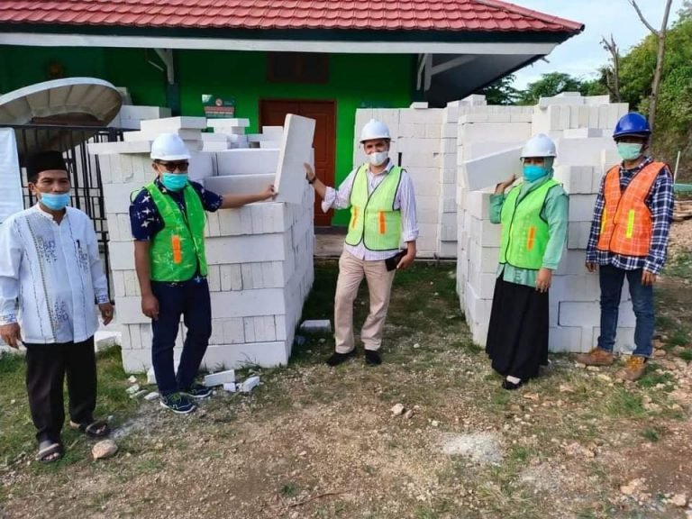 PROGRES PEMBANGUNAN GEDUNG HAJI DAN UMRAH TERPANTAU