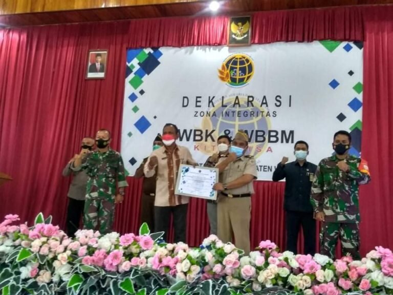 DEKLARASI INTEGRITAS WBK DAN WBBM, BPN: WAKATOBI HARUS ADA KERJASAMA