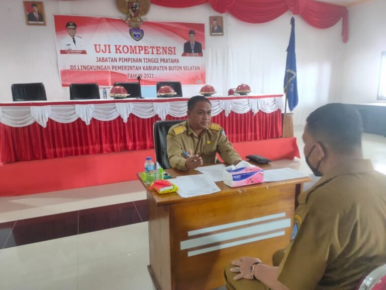 PEMDA BUSEL GELAR UJI KOMPETENSI JABATAN PTP
