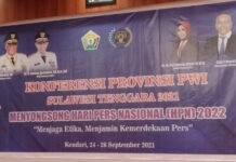 PESERTA KONFERENSI PWI SULTRA DIHARUSKAN SWAB ANTIGEN