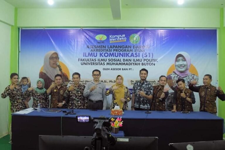 PROGRAM STUDI ILMU KOMUNIKASI UM BOTON TERAKREDITASI BAIK