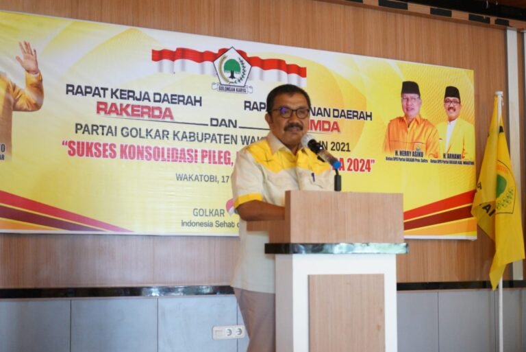H ARHAWI: KALAH PILKADA 2020, GOLKAR WAKATOBI TEKAD RAIH KEMBALI PILKADA 2024