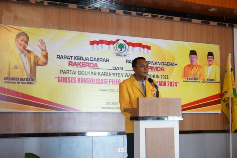 RAKERDA DAN RAPIMDA GOLKAR WAKATOBI AKAN MELAHIRKAN REKOMENDASI FIGUR POTENSIAL MAJU PILKADA 2024