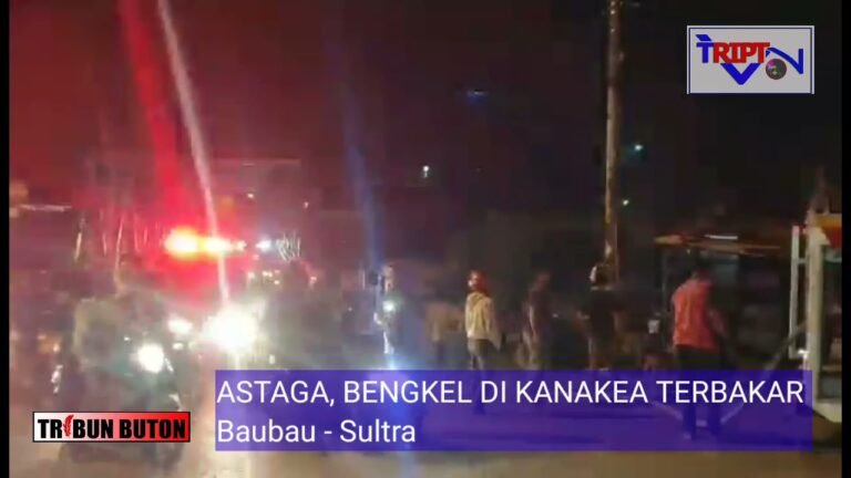 KEBAKARAN DI KANAKEA DAMKAR CEPAT-CEPAT PADAMKAN API