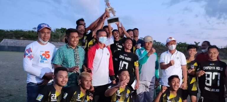 FINAL DANDIM CUP I, RIBUAN PENONTON PADATI STADION BAHTERAMAS BUKIT LAMOLIANDU