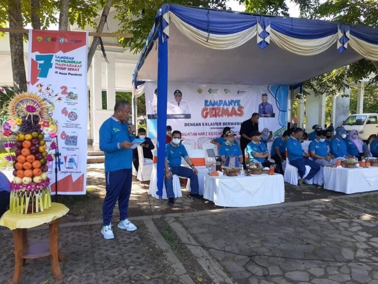 KAMPANYE GERMAS, DINKES TEKANKAN POLA HIDUP SEHAT