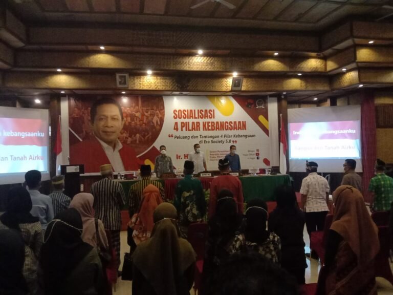 SOSIALISASI 4 PILAR KEBANGSAAN, HUGUA MENGAJAK GENERASI TINGGALKAN ERA INDIVIDUALISTIK