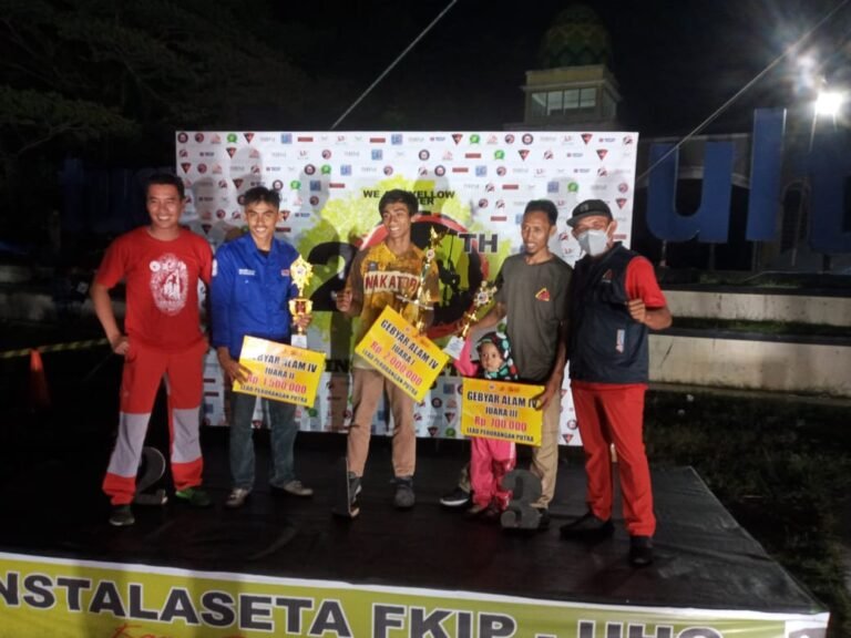 ATLIT PANJAT TEBING BERIKAN KADO TERINDAH DI HUT WAKATOBI Ke – 18 TAHUN 2021