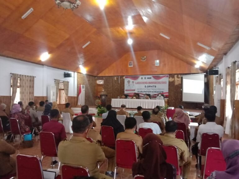 PEMKAB WAKATOBI LAUNCHING DAN SOSIALISASI E-BPHTB