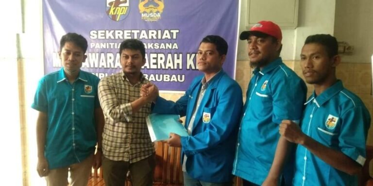 DAFTAR CALON KETUA KNPI BAUBAU, SYAHRIN ADHIGUNA DIKAWAL PULUHAN PENDUKUNG