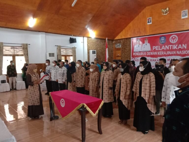 PENGURUS DEKRANASDA WAKATOBI MASA BAKTI 2021-2026 RESMI DILANTIK