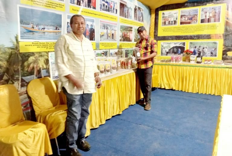 PAMERAN UMKM HPN, BUTON PERKENALKAN POTENSI ASPAL BUTON