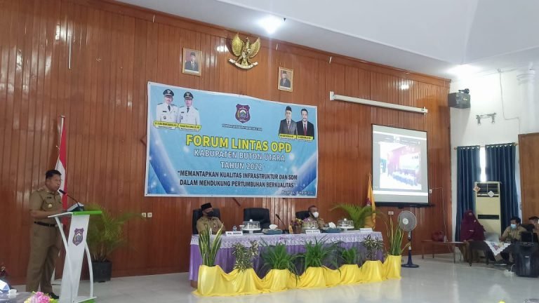 BUKA FORUM LINTAS OPD, INILAH HARAPAN WAKIL BUPATI BUTUR