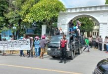 FPP BUTON UTARA GELAR AKSI UNRAS DI KANTOR KEJARI MUNA, INI PENYEBABNYA