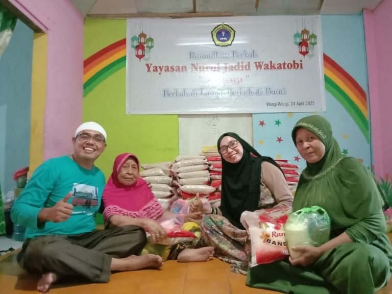 RAMADHAN BERKAH, YAYASAN NURUL JADID WAKATOBI TEBAR KEBAJIKAN