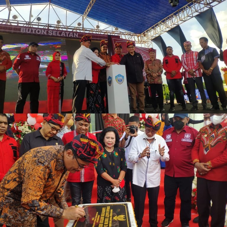 RSUD DAN DERMAGA BANDAR BATAUGA BUSEL KINI TELAH DIRESMIKAN