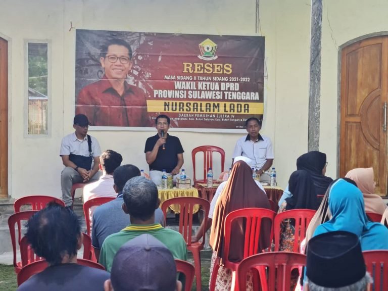 UNSUR PIMPINAN DPRD SULTRA RESES DI WAKATOBI, INILAH ASPIRASI MASYARAKAT