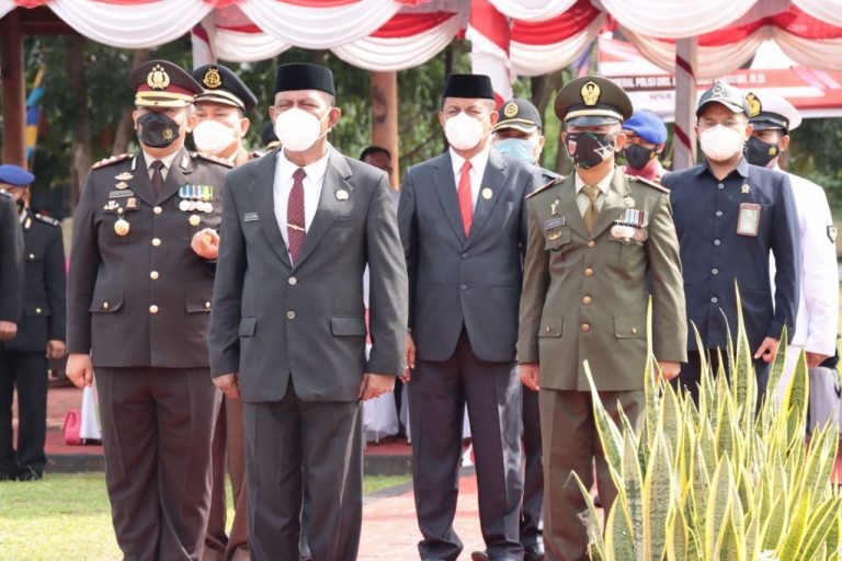 USAI MENGIKUTI UPACARA HUT BHAYANGKARA KE-76 SECARA VIRTUAL, POLRES WAKATOBI GELAR DOA SYUKURAN