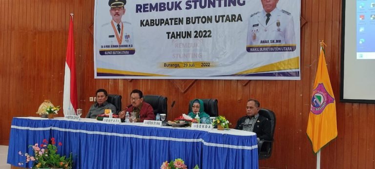 STUNTING DI BUTUR MELAMPAUI ANGKA NASIONAL, BUPATI BUTUR: KITA SIAPKAN RP 16 MILYAR UNTUK PENANGANANNYA