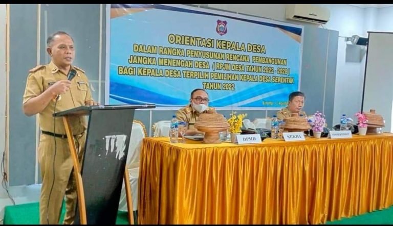 BUKA ORIENTASI RPJMDES, BEGINI PESAN SEKDA BUTON UTARA