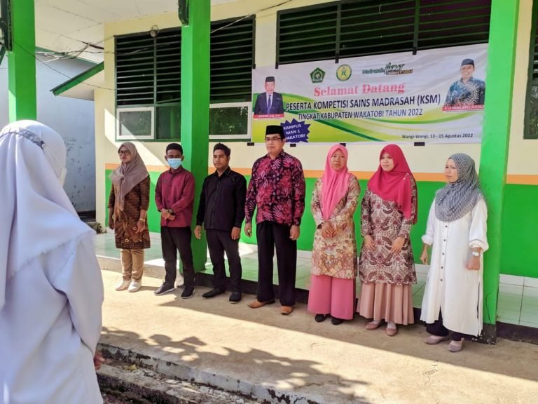 KEMENAG WAKATOBI SUKSES GELAR KOMPETISI SAINS MADRASAH SECARA DARING