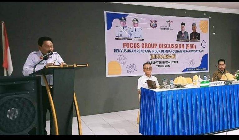 RENCANA PEMBANGUNAN PARIWISATA, PEMKAB BUTUR GELAR FGD LINTAS SEKTOR