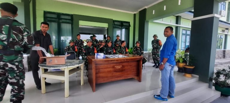 35 PERSONIL ANGGOTA KODIM 1429 BUTUR JALANI TES URINE