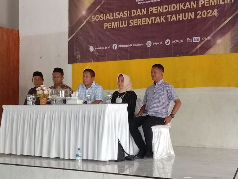 HUGUA MENANGGAPI SOSIALISASI PENDIDIKAN PEMILIH PEMILU 2024