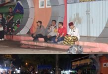 POLISI, PSSI DAN KOMUNITAS PECINTA BOLA DI KOTA BAUBAU KIRIM DO’A KORBAN TRAGEDI KANJURUHAN MALANG