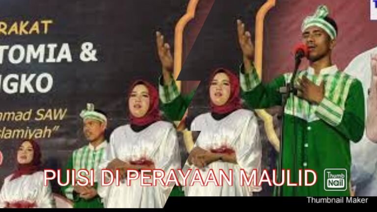 Puisi | PERSEMBAHAN MAHASISWA TOMIA | Maulid Warga Wangi-wangi, Tomia, & P.Binongko