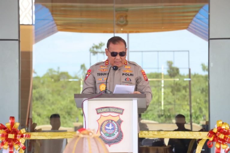 RESMIKAN MAKO POLRES BUTUR, BEGINI PESAN KAPOLDA SULTRA
