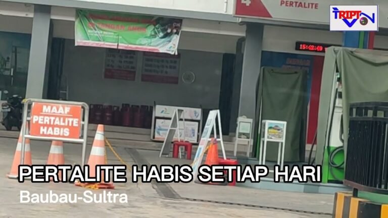 PERTALITE DI SPBU BAUBAU SELALU KOSONG