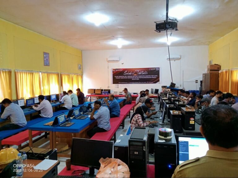 KPU WAKATOBI GELAR TES TERTULIS CALON ANGGOTA PPK