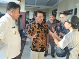 BUPATI BUTUR MINTA PENYELENGGARA PEMILU TINGKATKAN PARTISIPASI PEMILIH