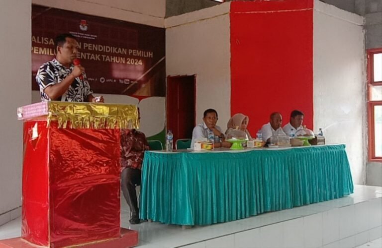 SOSIALISASI DAN PENDIDIKAN PEMILIH PEMILU SERENTAK 2024 DI KALEDUPA, BEGINI PESAN KPU DAN KOMISI II DPR-RI
