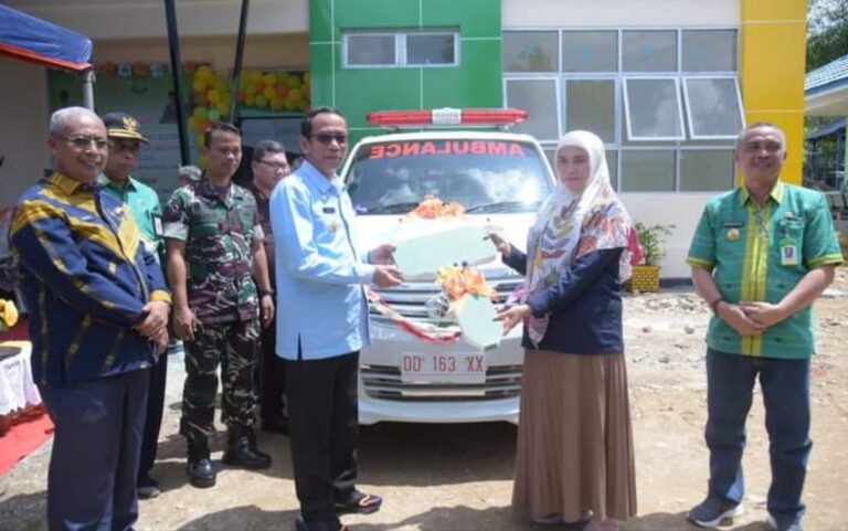 RESMIKAN GEDUNG BARU PUSKESMAS SIONTAPINA, BEGINI PESAN PJ BUPATI BUTON