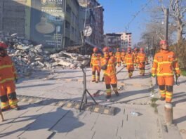 TIM INASAR EVAKUASI 4 JENAZAH KORBAN GEMPA TURKI