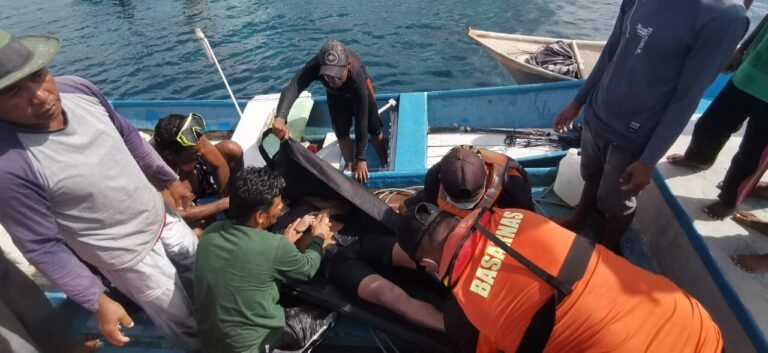 BASARNAS TEMUKAN NELAYAN ASAL BATU ATAS BUSEL MD